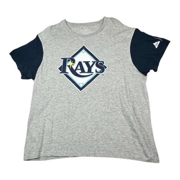 Tampa Bay Rays Short Sleeve Shirt Size L - Picture 1 of 8